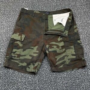 Levi Strauss & Co. Cargo Shorts Men 40 Camo Pockets Outdoor Cotton